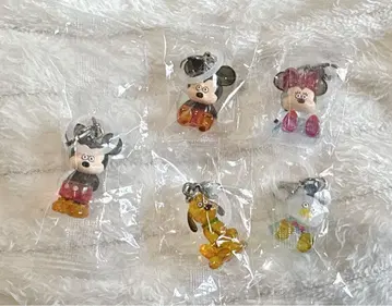 마츠모토 세이지 캡슐 토이 5종 세트 디즈니 메지루시 액세서리