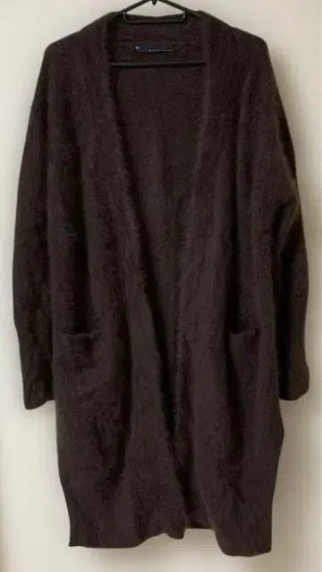 마르티니크 라쿤 복슬복슬 롱 가디건 F 사이즈