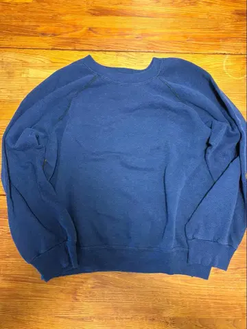 Sportswear 네이비 래글런 맨투맨 made in USA