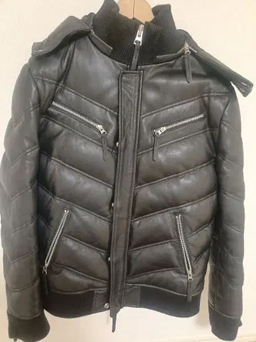 NEUTRAL NATION 블랙 가죽 자켓