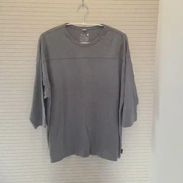 Gohemp 그레이 7부 소매 티셔츠