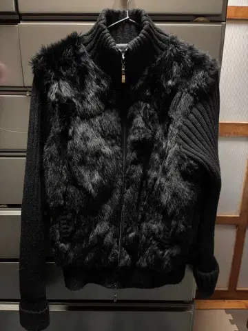 archive grunge fur drivers knit y2k