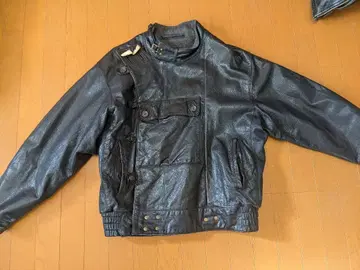 [레어] 스웨덴군 모터사이클 자켓 [가죽]