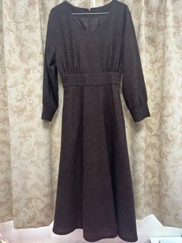 원피스 브라운 KBF+