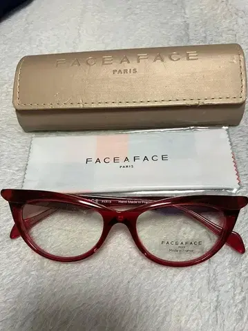 FACE A FACE 퍼스아퍼스 EBONY 4 레드 프레임 미사용