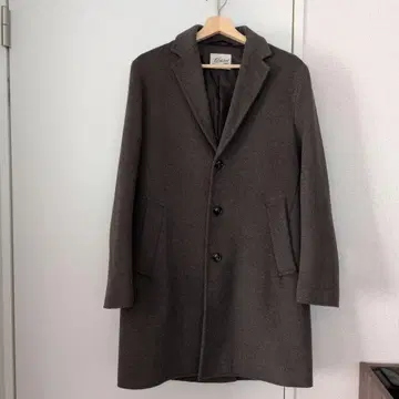 Gloster 체스터 코트 다크 브라운