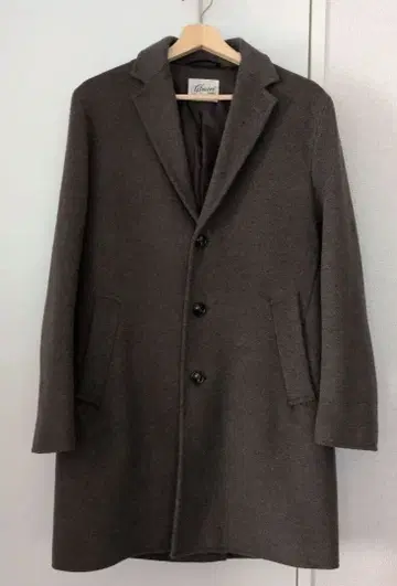 Gloster 체스터 코트 다크 브라운