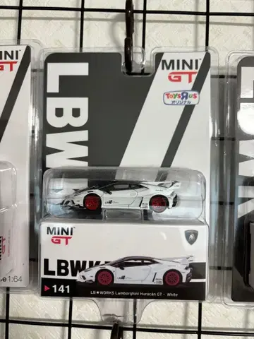 MiNiGT 토이저러스 한정판 리버티 워크 람보르기니 우라칸 141