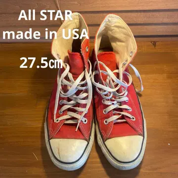 컨버스 올스타 레드 made in USA