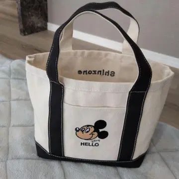 오토나 뮤즈 부록 신존 / 미키마우스 양면 A 토트백