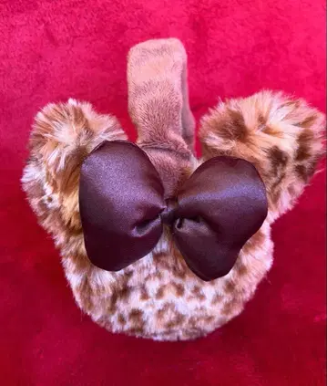 디즈니 미니 이어머프 레오파드 무늬 귀마개