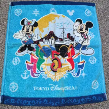 도쿄디즈니씨 5주년 기념 밴딩 타월