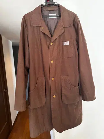 Coen 브라운 롱 코트 XL