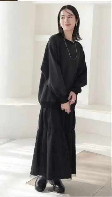 DONOBAN 튤 도킹 원피스