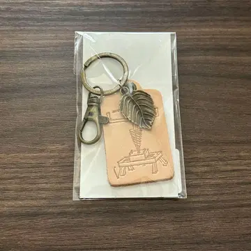 천공의 아틀라스 이탈리아관의 보물 레오나르도 다 빈치 소가죽 키링