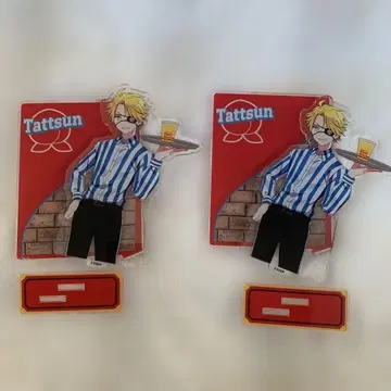 컬러풀 피치 타츠 군 아크릴 스탠드 퍼스트 키친 콜라보