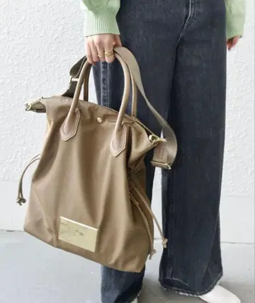 SHIPS WEB 한정판 지퍼 2WAY 플레이트 백