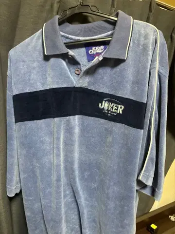 JOKER 피케 셔츠 XL 라이트 블루 치카노 90s