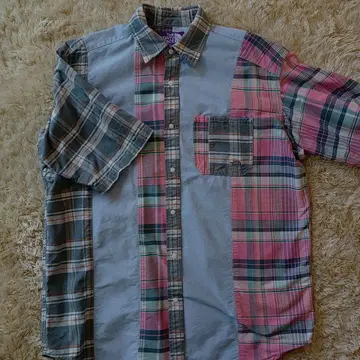 THE NORTH FACE 퍼플 라벨 반팔 셔츠 M