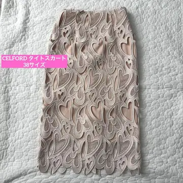 셀코드/CELFORD 타이트 스커트 사이즈 38 하트