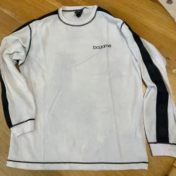 bcgame 메쉬 긴팔 티셔츠 L 화이트