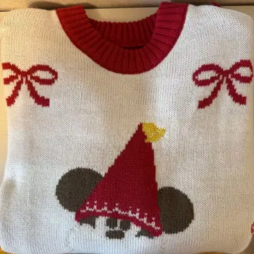 도쿄 디즈니 리조트 리루린린 스웨터 M-L 사이즈 원사이즈