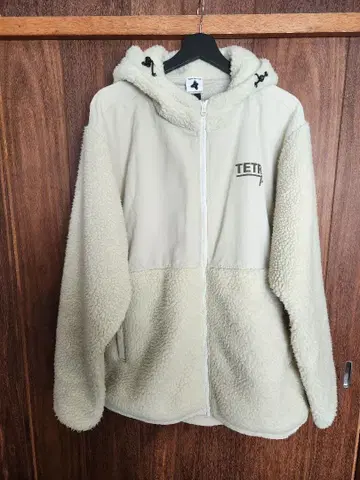 Tetrapots 보아 자켓 XL 크림색