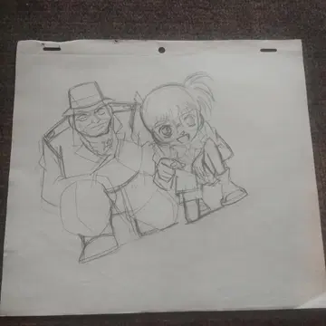 [ 초귀중 ] 명탐정 코난 애니메이션 셀화 초안