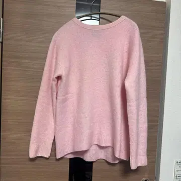 ATON 핑크 긴팔 니트 스웨터