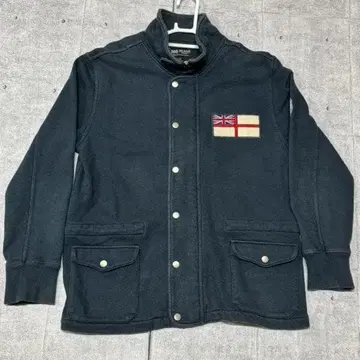 BEAMS ROYAL NAVY 영국 해군 맨투맨 덱 자켓