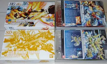 HG 트라이 버닝 건담 & 스타 위닝 건담 PP 클리어 Ver.