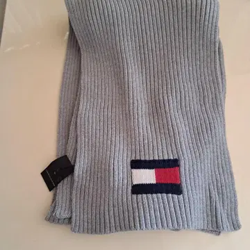 새상품 [ 타미힐피거 ] 리브 니트 머플러