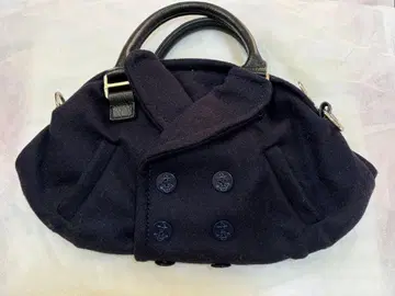 muta 무타 피 코트 토트백 네이비