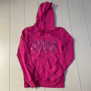 EA7 엠포리오 아르마니 핑크 후드티