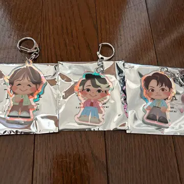 Mrs. GREEN APPLE 아크릴 키링 3개 세트