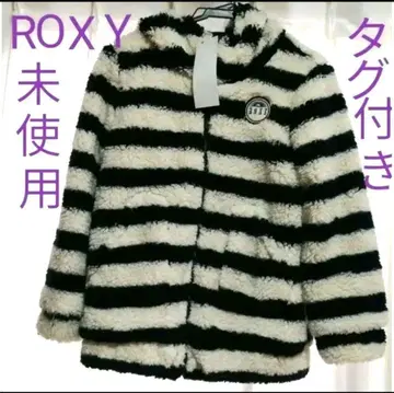 미사용 새상품 ROXY 점퍼 여성 상의 후드티 복슬복슬 보아