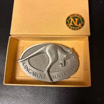 NUMAC LEATHER 캥거루 벨트 버클
