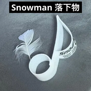 스노우맨 낙하물 음표 깃털