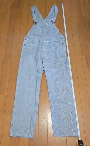 정글 스톰 스트라이프 서스펜더 오버롤 L 사이즈