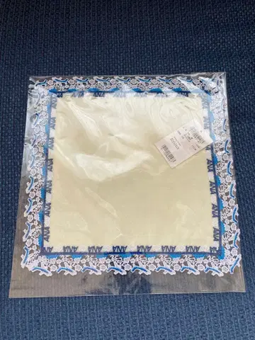 치카자와 레이스점 타월 손수건 ANA 오리지널 레이스 타월 손수건 새상품