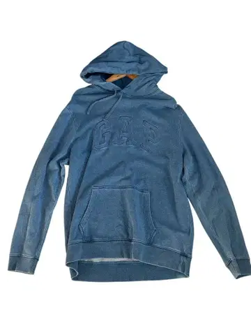 미사용 갭 GAP 후드티 인디고 블루 후드 부착