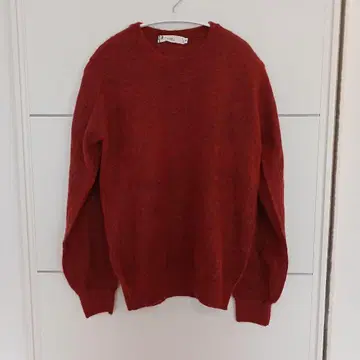 LISS(리스) 크림슨 컬러 모헤어 니트 스웨터 사이즈 2