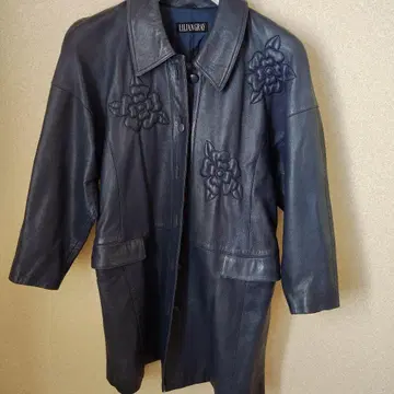 여성용 가죽 코트