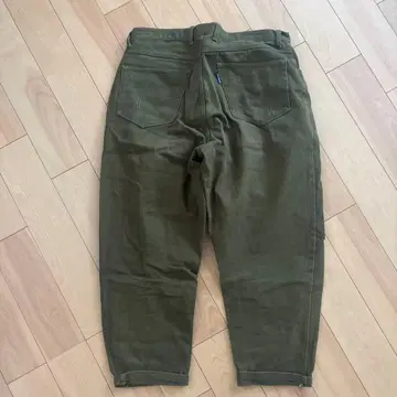 applebum 올리브 카고 팬츠