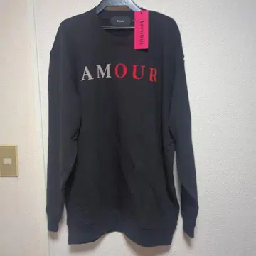 Aaccount AMOUR 프린트 빅 사이즈 트레이닝복 계정