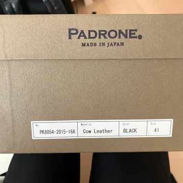 PADRONE DERBY PLAIN TOE SHOES 가죽 신발 가죽