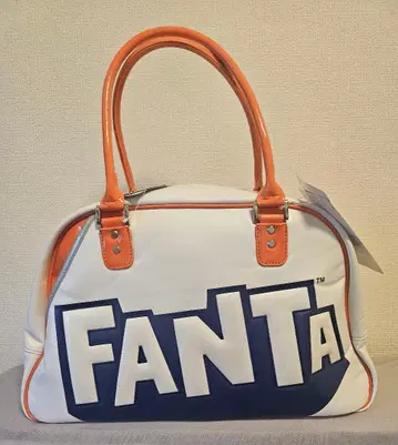 FANTA 보스턴 백 화이트/오렌지 한정품