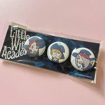 리틀 위치 아카데미아 캔뱃지 3개 세트