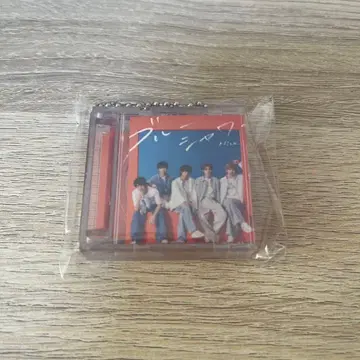 M!LK 미니 재킷 키링 블루 샤워