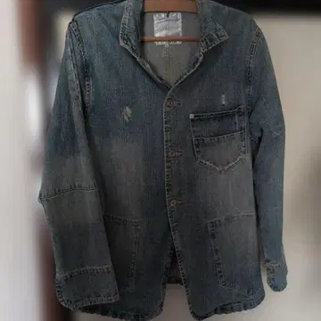 라이트 블루 데님 자켓